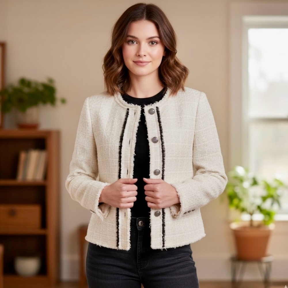 Zara tweed jacket